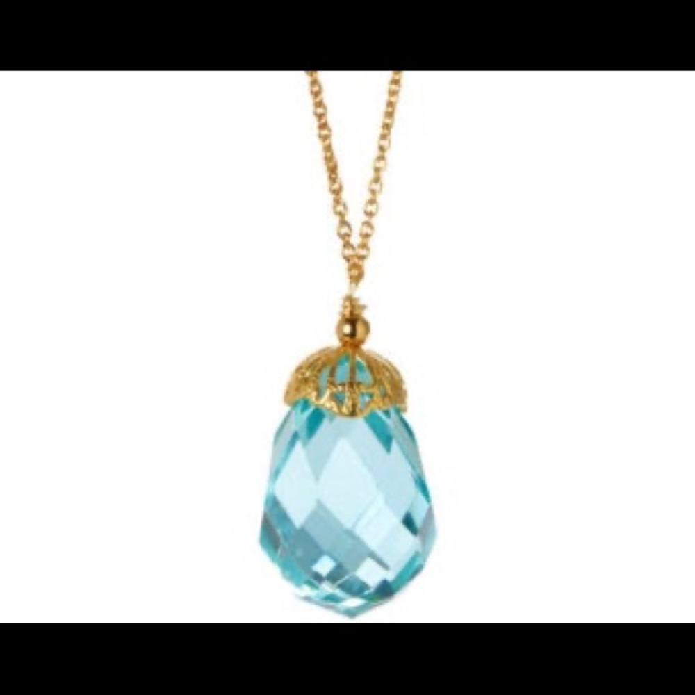 Giu Giu Blue Topaz Sterling Silver Necklace